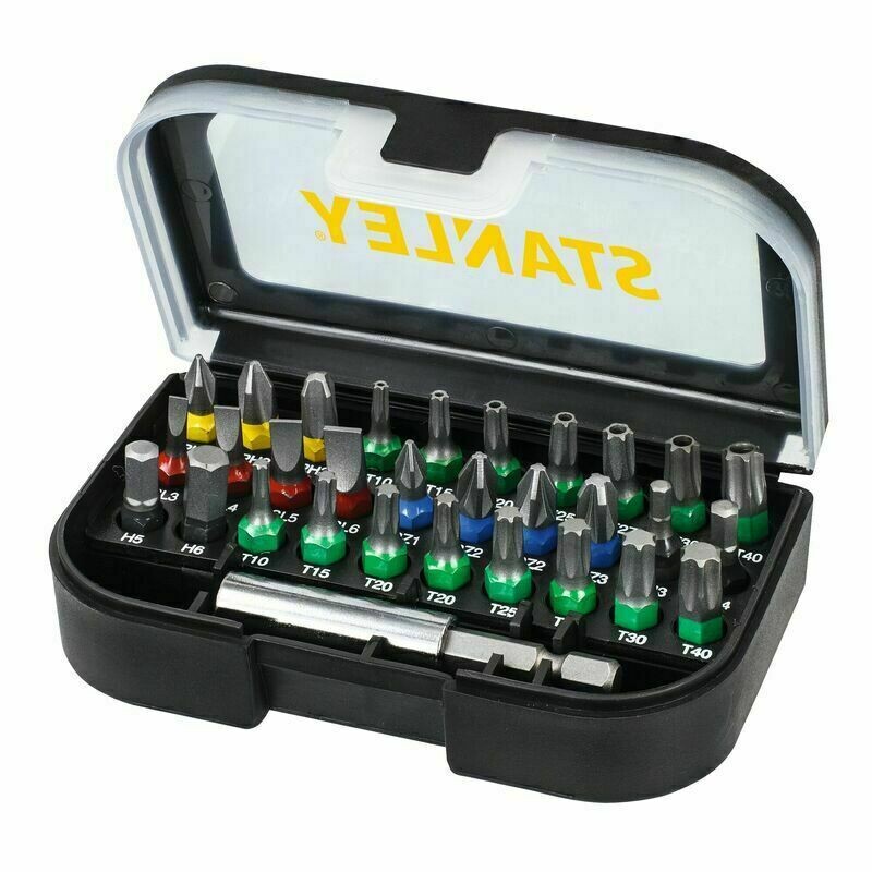 Sada bitů Stanley STA60490 31 ks