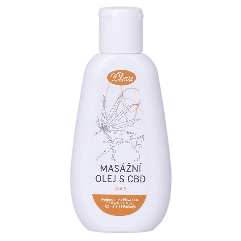 PLEVA Masážní olej s propolisem svaly 100 g