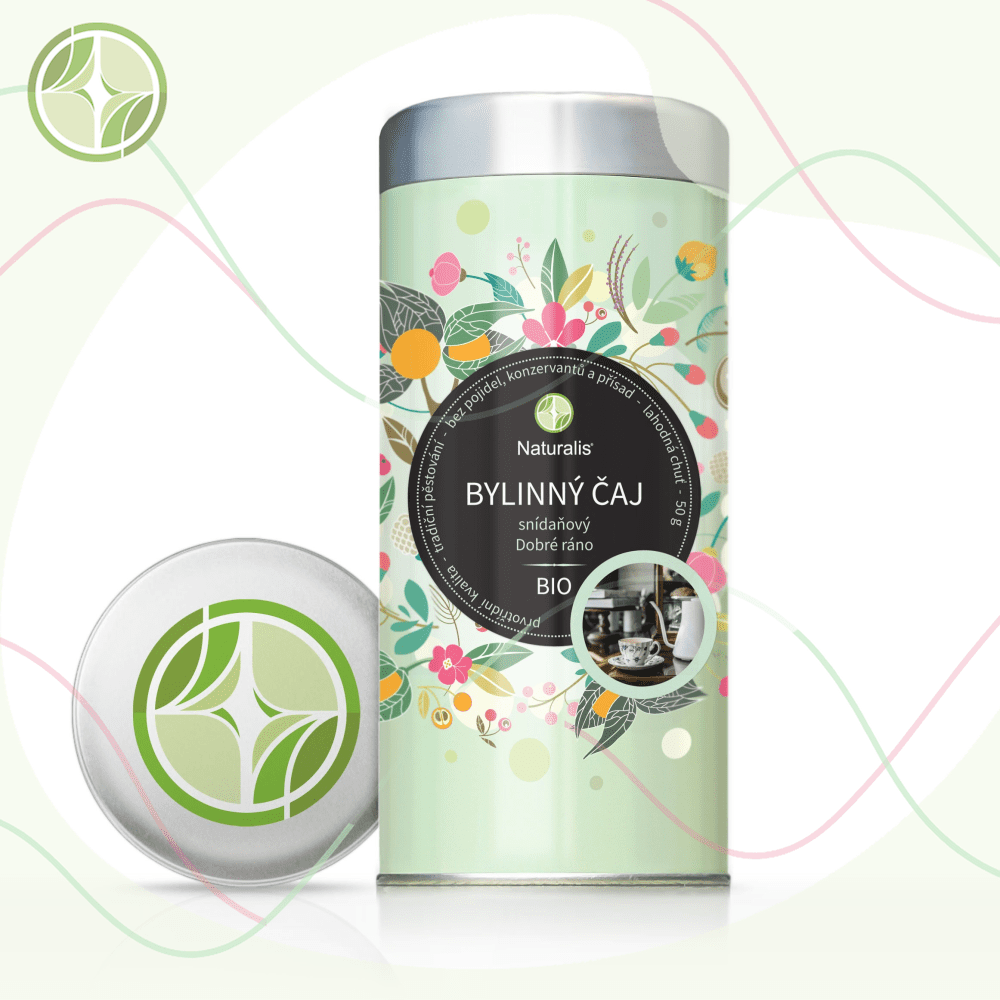 Bylinný čaj snídaňový (Dobré ráno) Naturalis BIO - 50 g