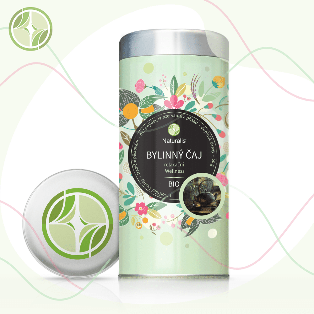 Bylinný čaj relaxační (Wellness) Naturalis BIO - 50 g