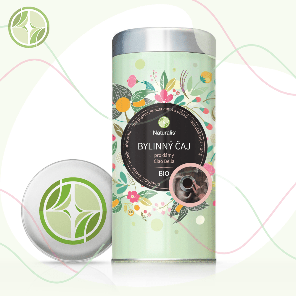Bylinný čaj pro dámy (Ciao Bella) Naturalis BIO - 50 g