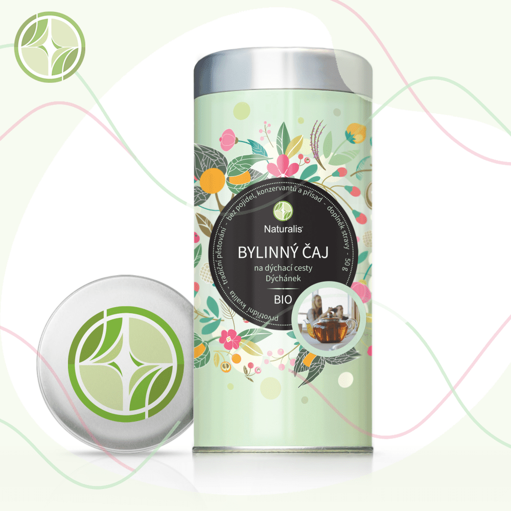 Bylinný čaj na dýchací cesty (Dýchánek) Naturalis BIO - 50 g