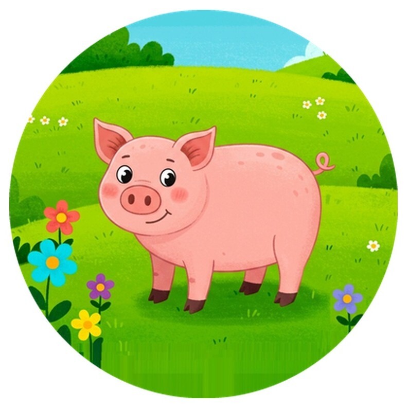 Hospodyňkám.cz Jedlý papír prasátko