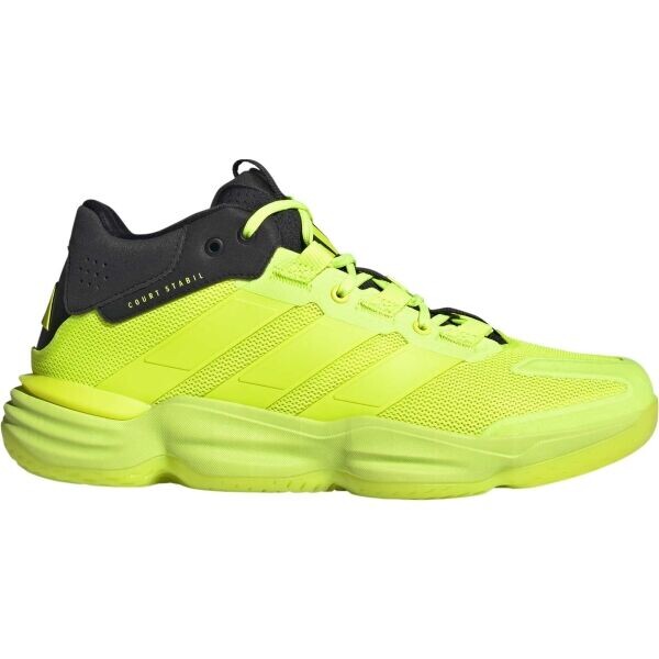 adidas COURTSTABIL M Pánská basketbalová obuv, reflexní neon, velikost 44 2/3