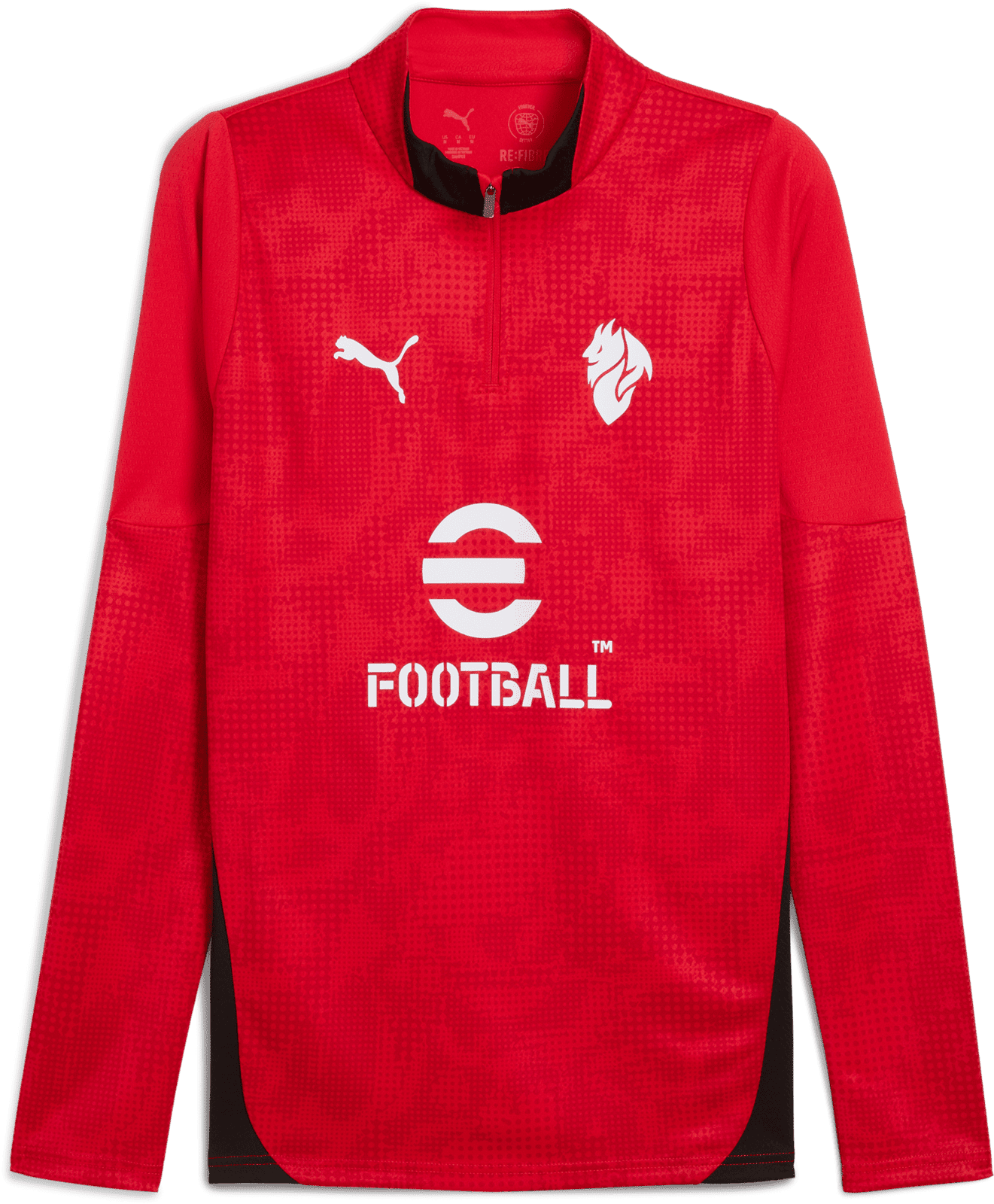 Triko s dlouhým rukávem Puma  AC Milan Training 1/4 Zip Top 2025/26