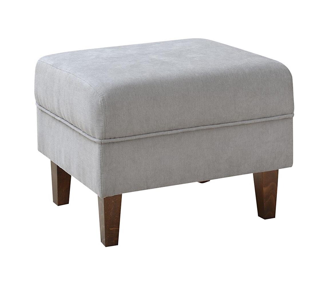 Taburet GALA 42x54 cm šedá