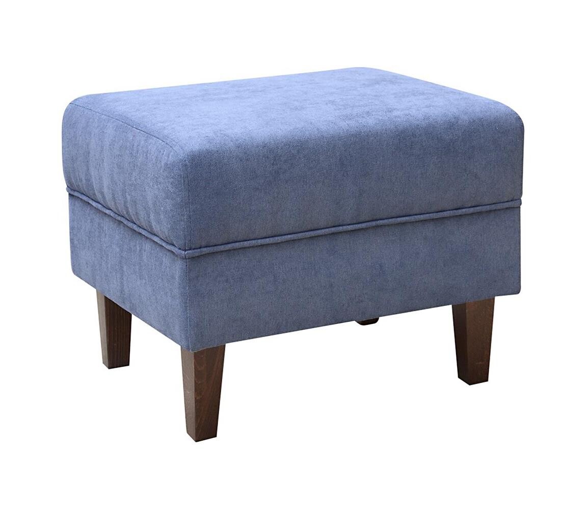 Taburet GALA 42x54 cm modrá