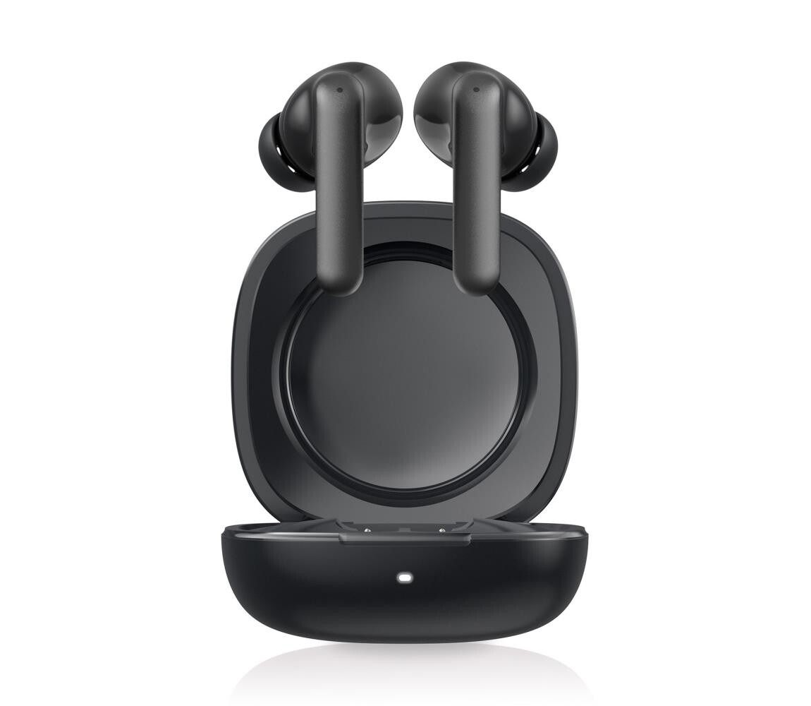 Niceboy Niceboy Pins 4 PRO - Bezdrátová sluchátka s ANC 380 mAh + 2x 35 mAh IP54 černá