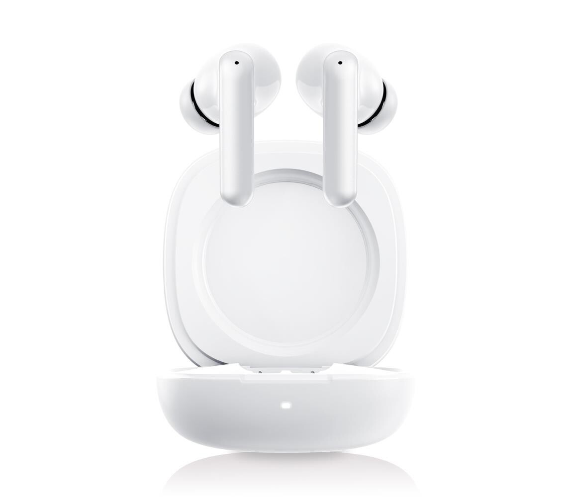 Niceboy Niceboy Pins 4 PRO - Bezdrátová sluchátka s ANC 380 mAh + 2x 35 mAh IP54 bílá