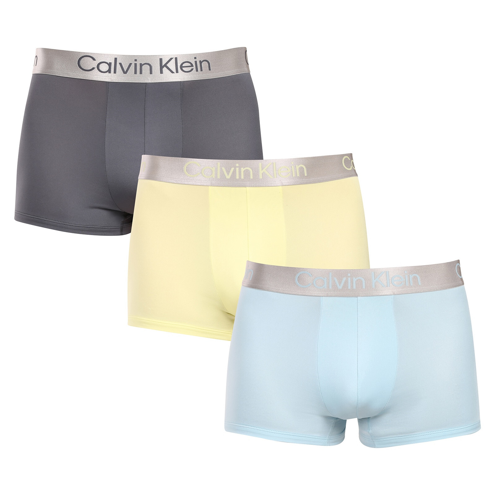 3PACK pánské boxerky Calvin Klein vícebarevné (NB4269-VSC) M, trenky / trenýrky