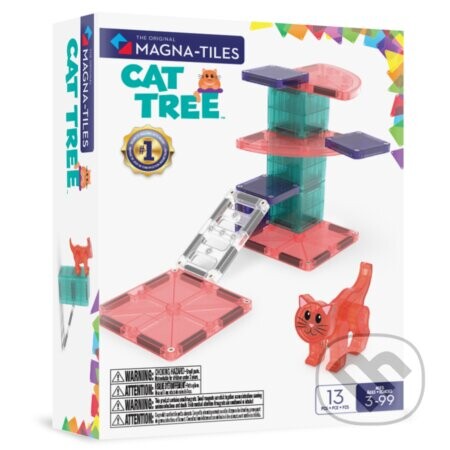 Magnetická stavebnica Cat Tree 13 dielov - Magna-Tiles