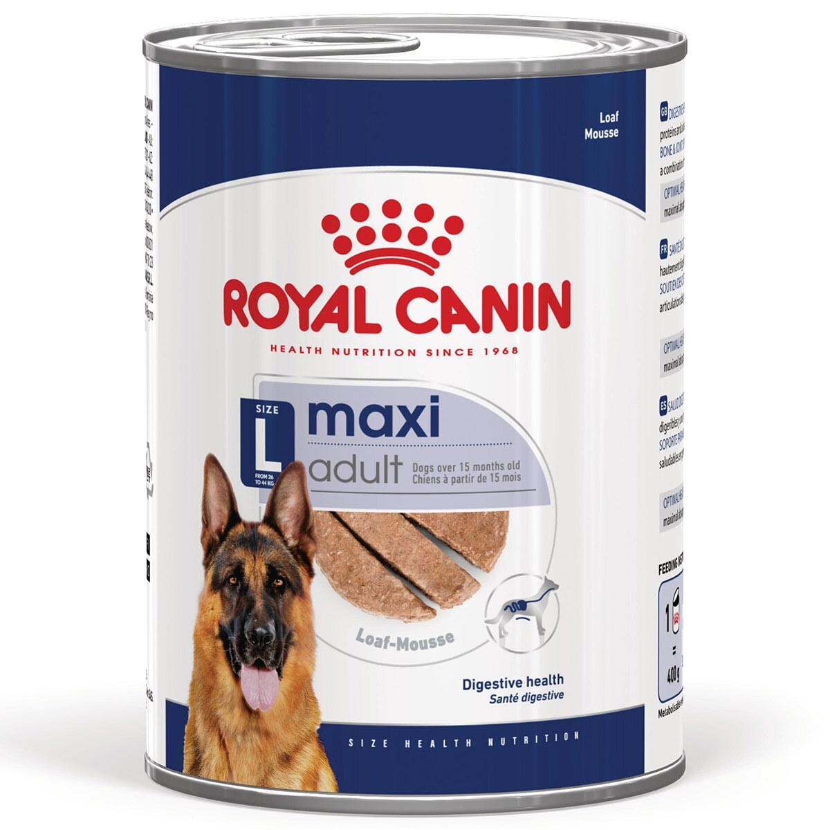 Royal Canin Maxi Adult Mousse - výhodné balení: 48 x 410 g