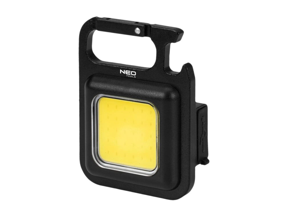 LED svítilna na baterii Neo Tools 500 lm - černá