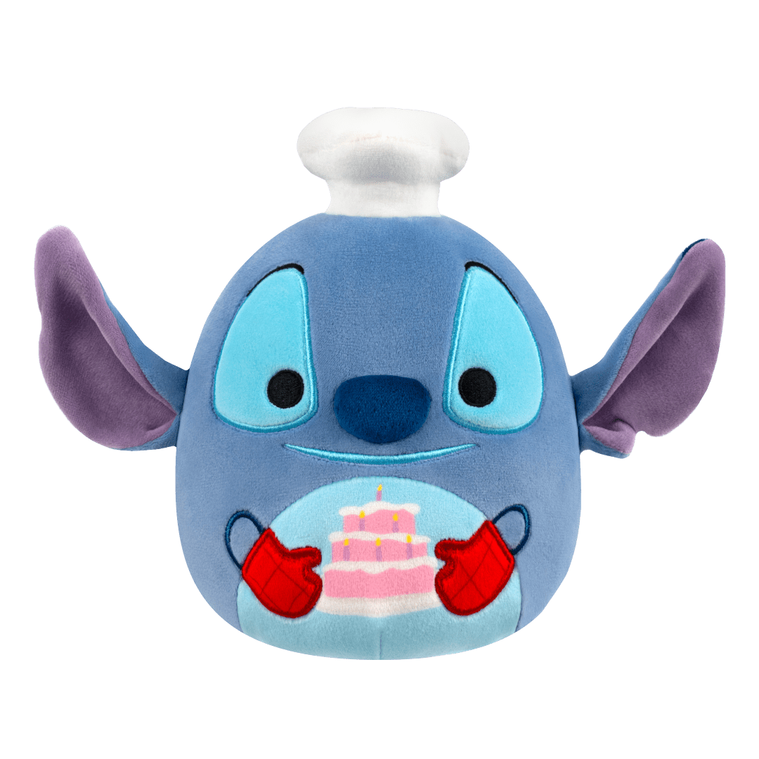 SQUISHMALLOWS Disney Stitch s dortem, 17 cm