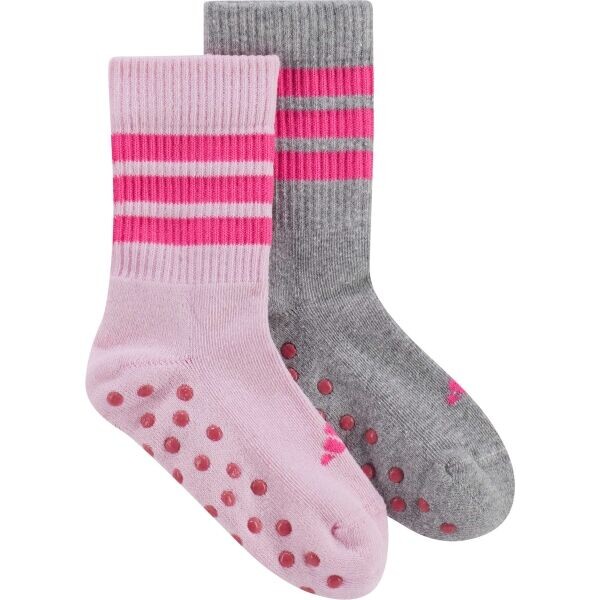 adidas LK AS SOCKS 2PP Dětské ponožky, růžová, velikost