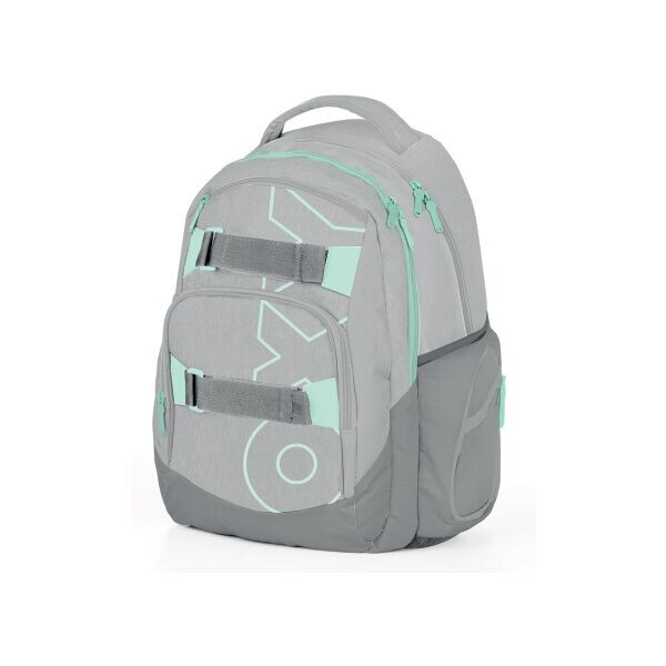 Oxybag STYLE Studentský batoh, šedá, velikost