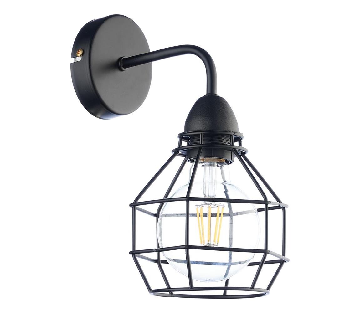 ONLI ONLI - Nástěnné svítidlo SPIDER 1xE27/15W/230V černá