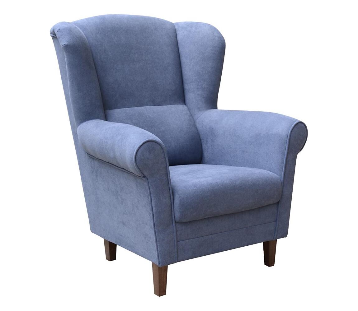 Křeslo ušák GALA modrá