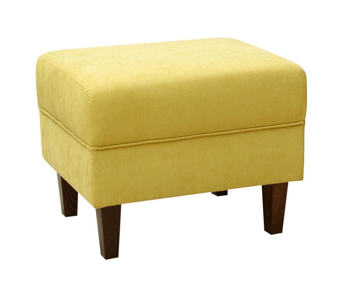 Taburet GALA 42x54 cm žlutá