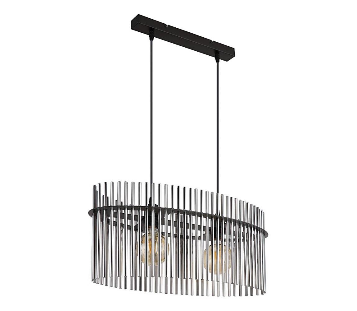 Globo Globo 15698H3 - Lustr na lanku GORLEY 2xE27/60W/230V černá