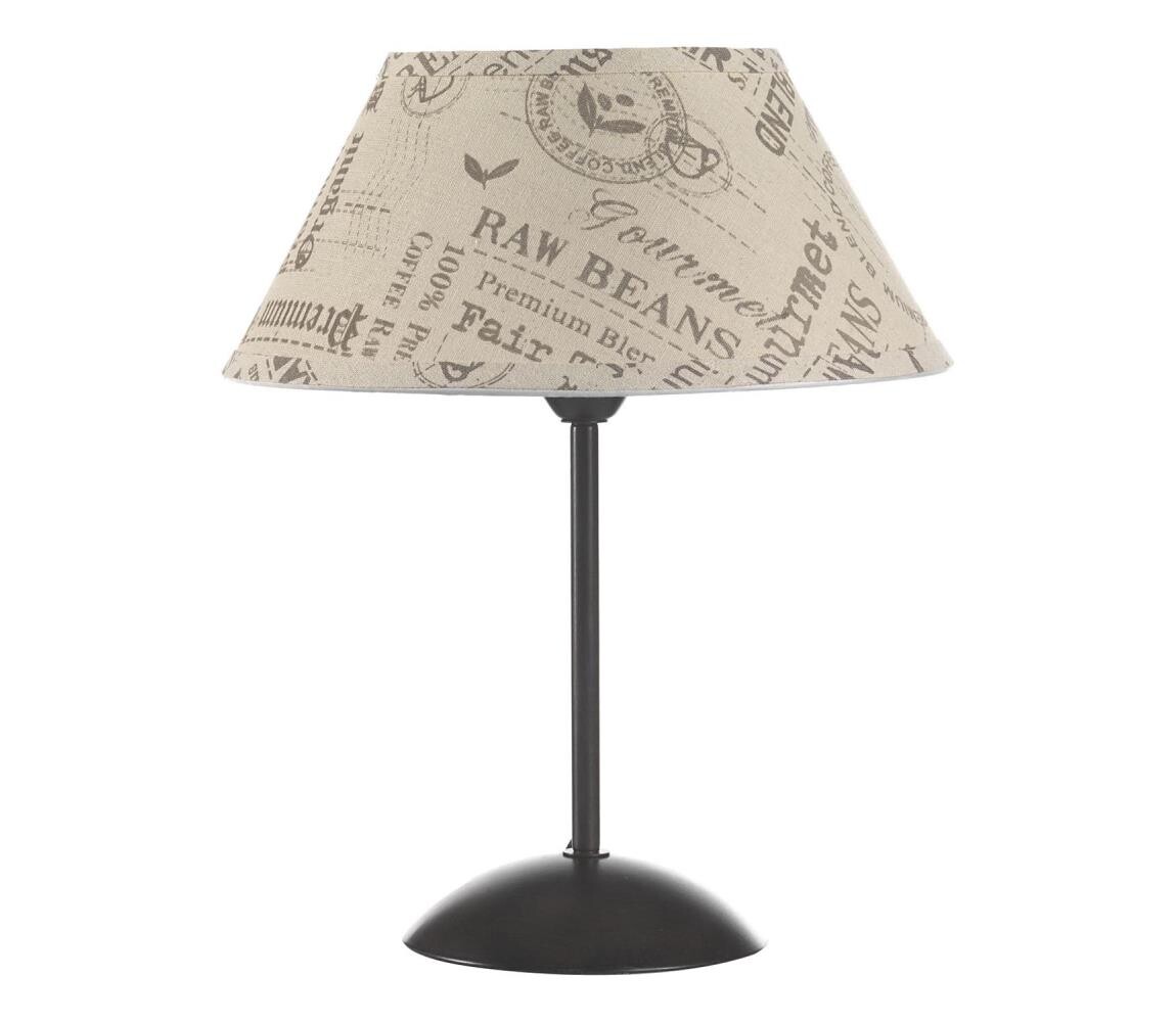 ONLI ONLI - Stolní lampa MAIDA 1xE27/15W/230V 38 cm hnědá