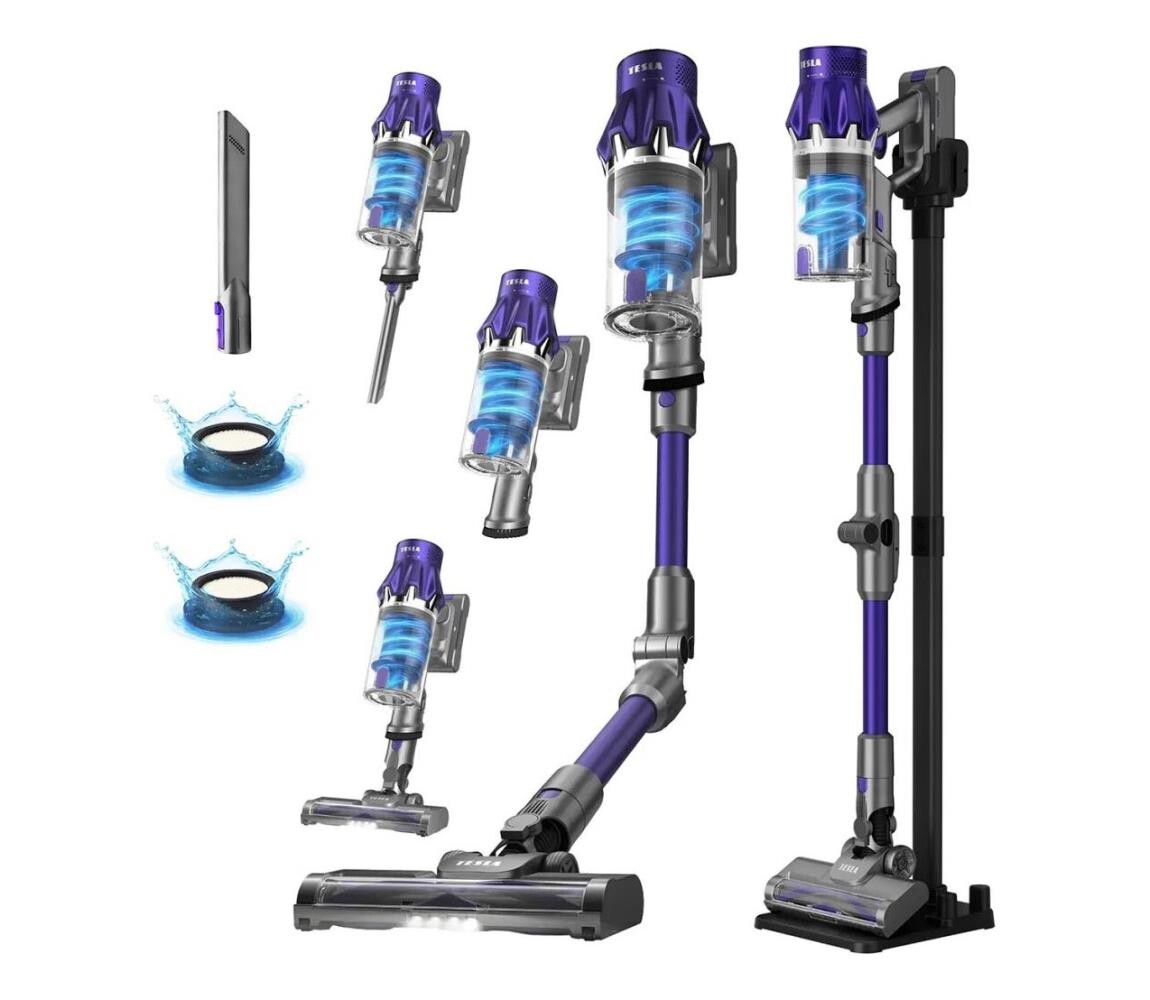 TESLA Electronics TESLA Electronics PureStar-Flexibilní bezdrátový tyčový vysavač 2v1 250W/2200mAh