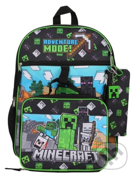 Školský batoh Minecraft s príslušenstvom