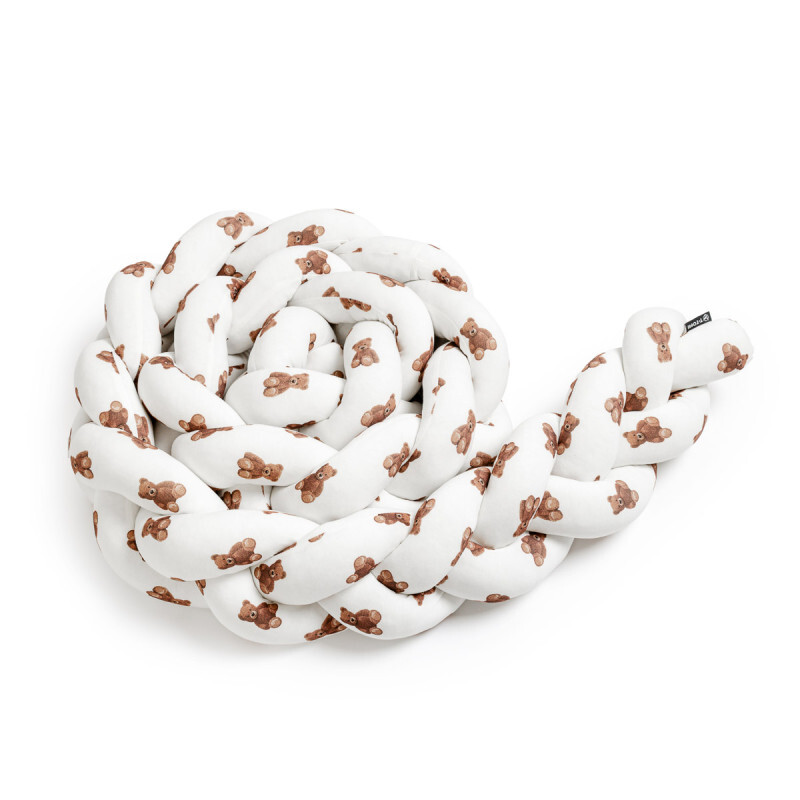 T-TOMI Pletený mantinel 360 cm Teddy