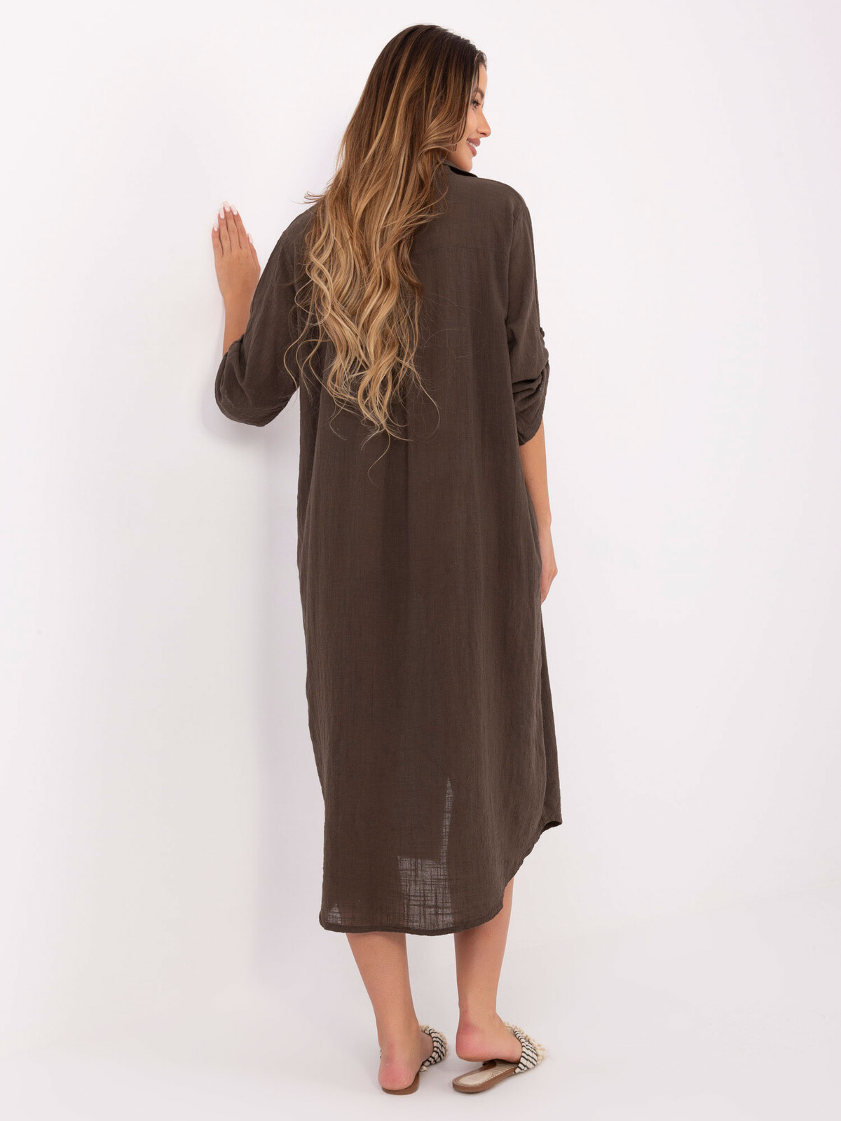 Dress-TW-SK-BI-24135.81-dark brown