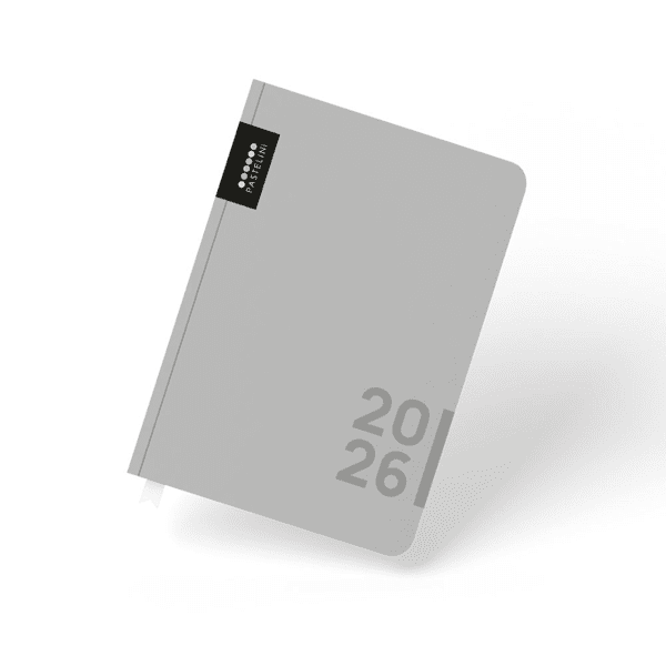 Diář Oxybag A5 denní 2026 - PASTELINI šedá