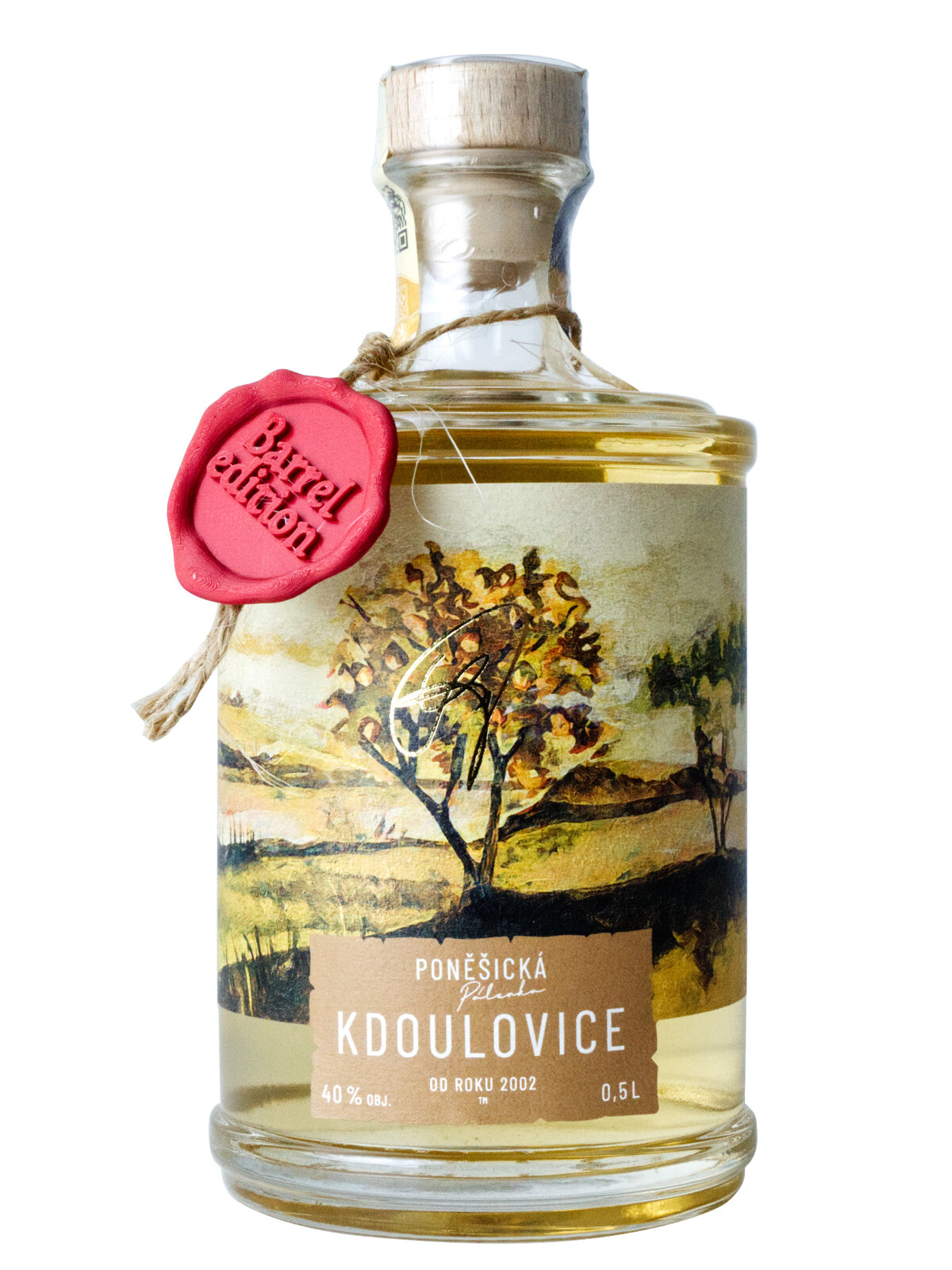 Lihovar Poněšice Poněšická Kdoulovice Barrel Edition 40% 0,5l