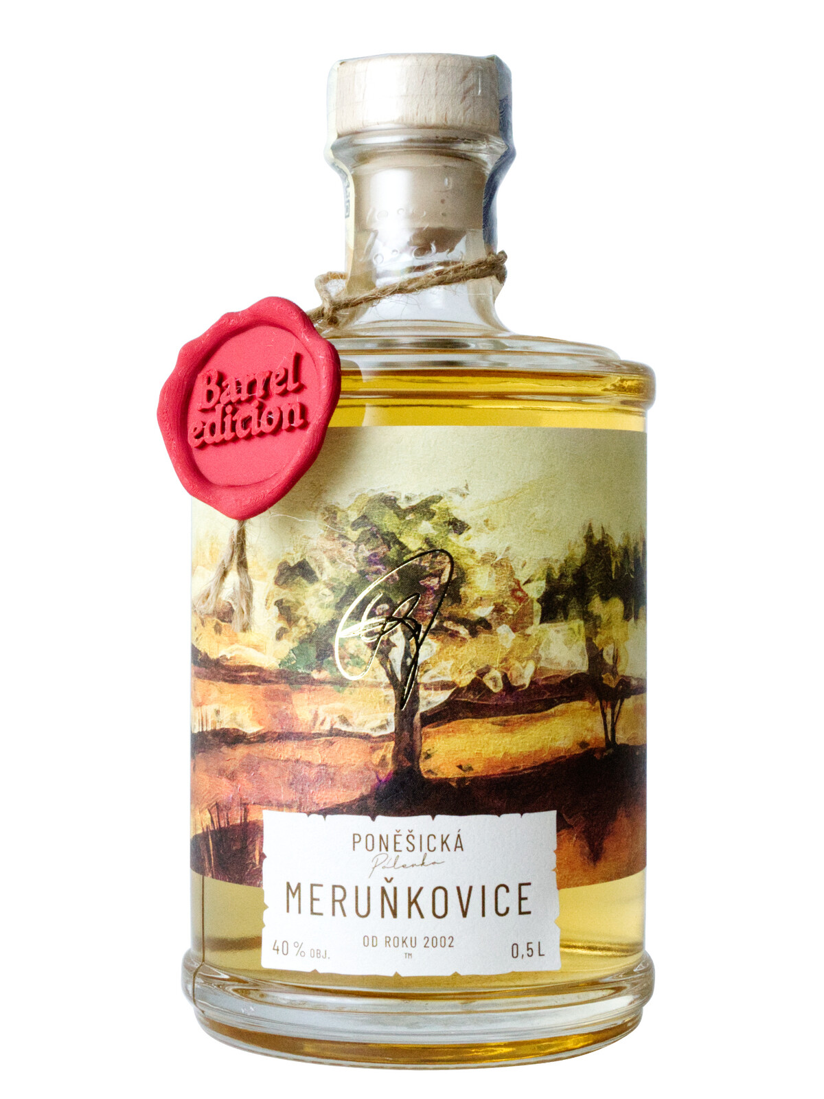 Lihovar Poněšice Poněšická Meruňkovice barrel edition 40% 0,5l