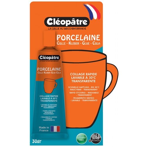 Lepidlo na porcelán CLEOPATRE 30 g v tubě