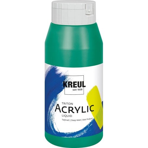 Akrylová barva TRITON KREUL SOLO GOYA 750 ml TYRYKYSOVÁ ZELENÁ