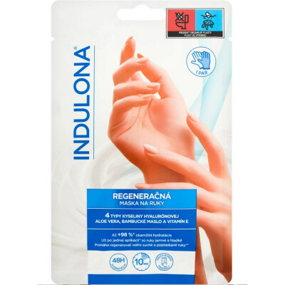 Indulona regenerační maska na ruce, 1 pár, 1 ks
