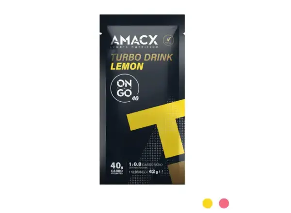 Amacx Turbo Drink On the Go iontový nápoj 42 g Lemon