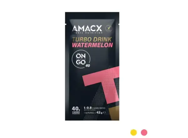 Amacx Turbo Drink On the Go iontový nápoj 42 g Watermelon
