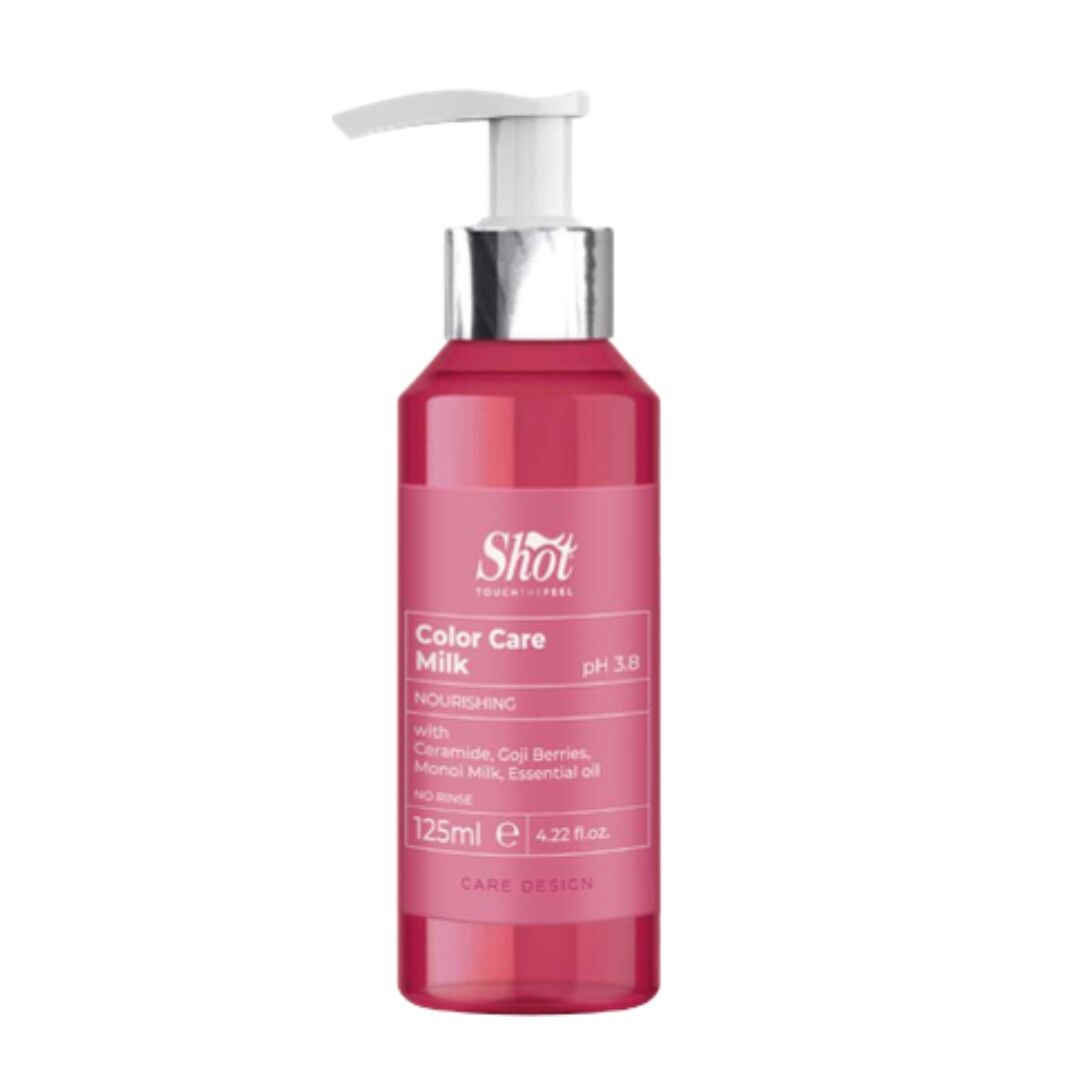 Shot Color Care Milk - bezoplachové výživné mléko pro barvené vlasy, 125 ml