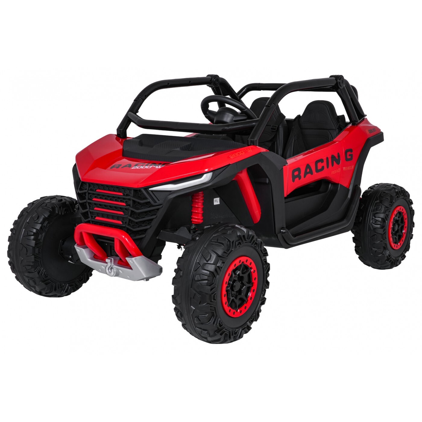 mamido Elektrické autíčko RACING Road 2000 4x120W 24V červené