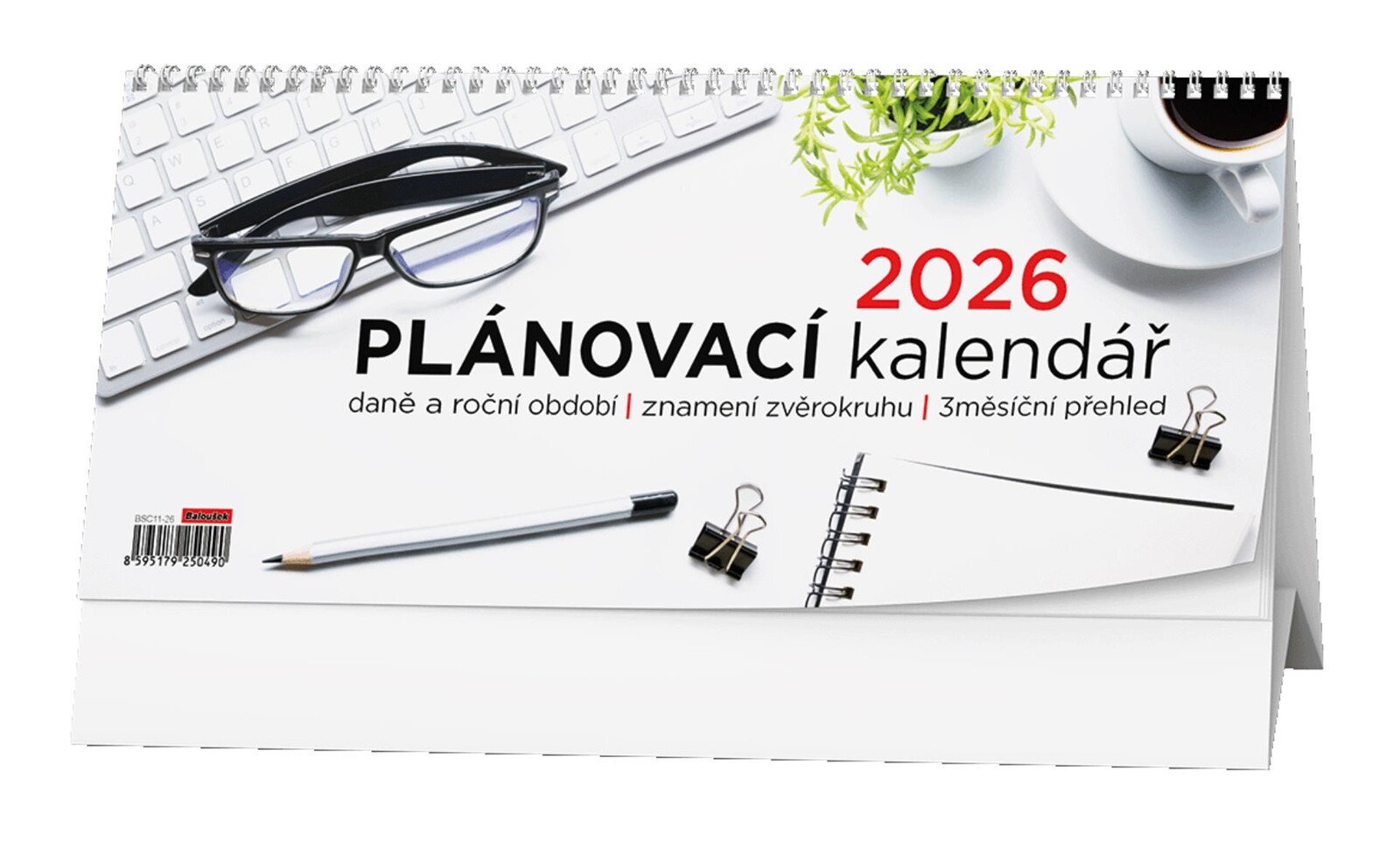 Stolní kalendář 2026 Plánovací