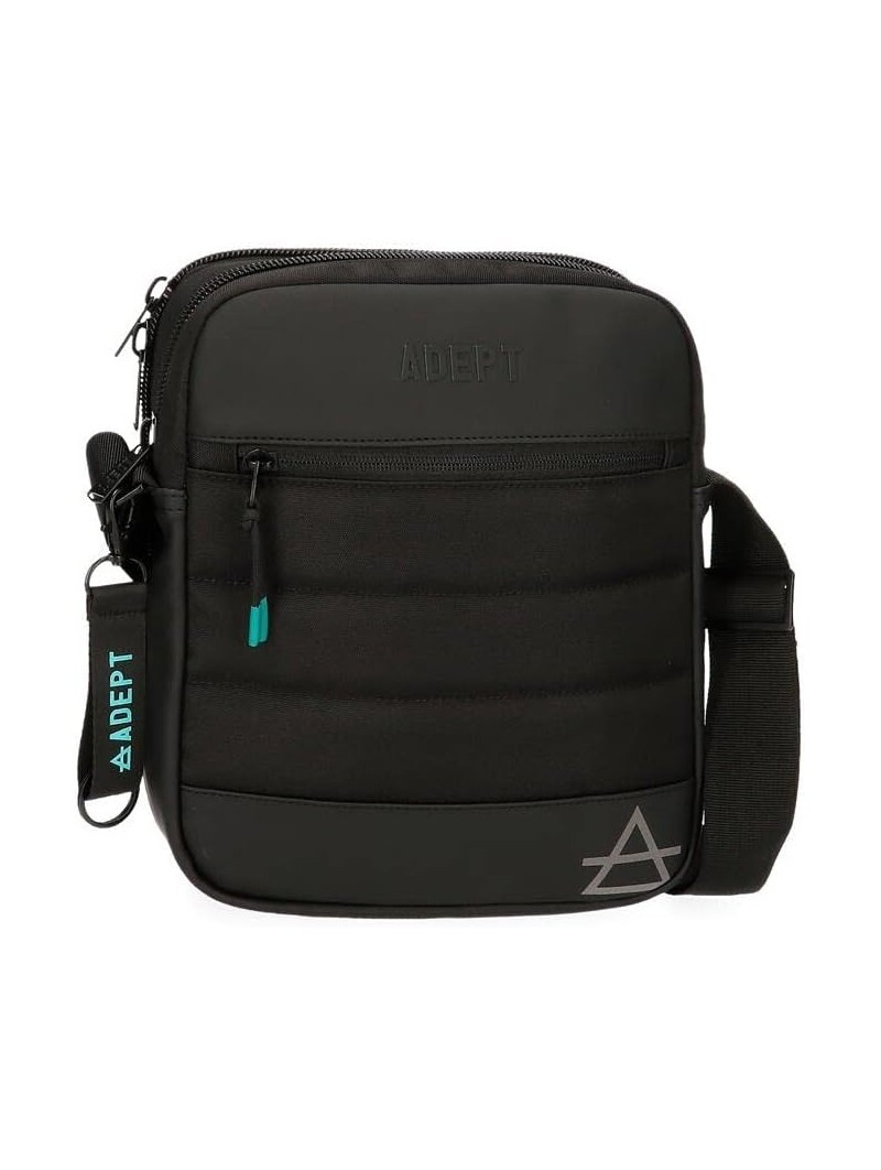 Pánská crossbody taška Adept Dmas - černá 27 cm