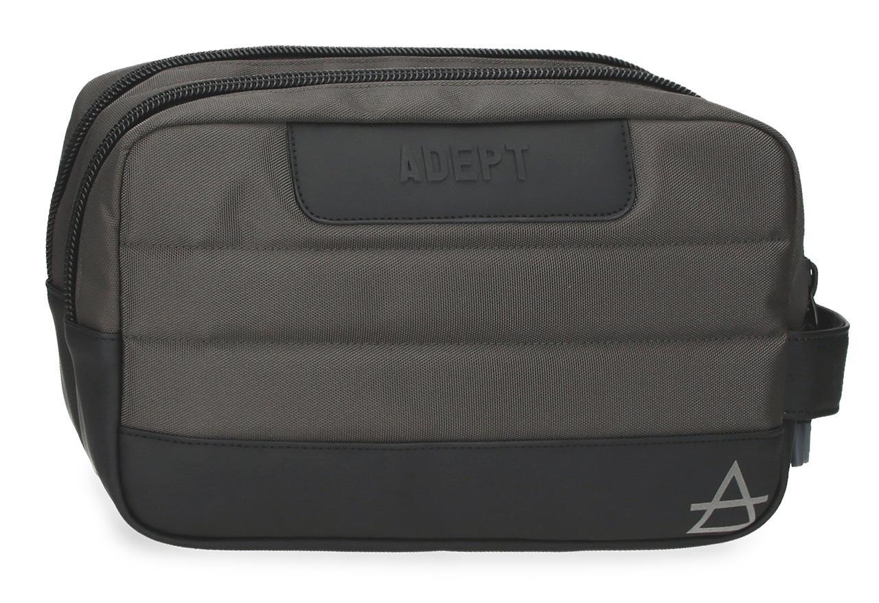Pánská kosmetická taška Adept Dmas - šedá - 26 cm