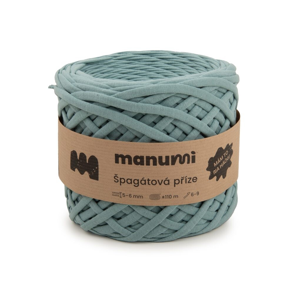 Manumi špagátová příze mátová - 1 ks