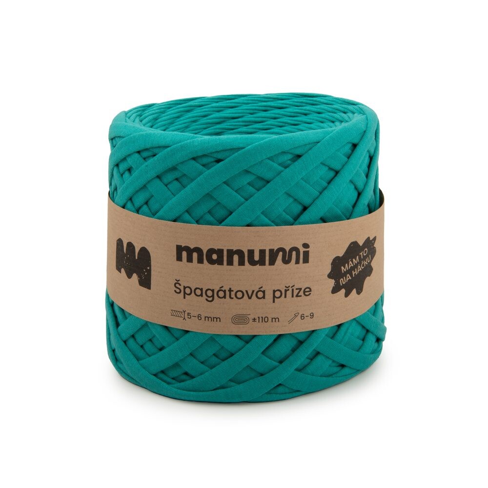 Manumi špagátová příze tyrkysová - 1 ks