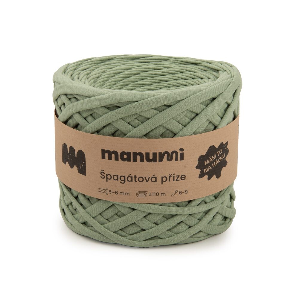Manumi špagátová příze šalvějová - 1 ks