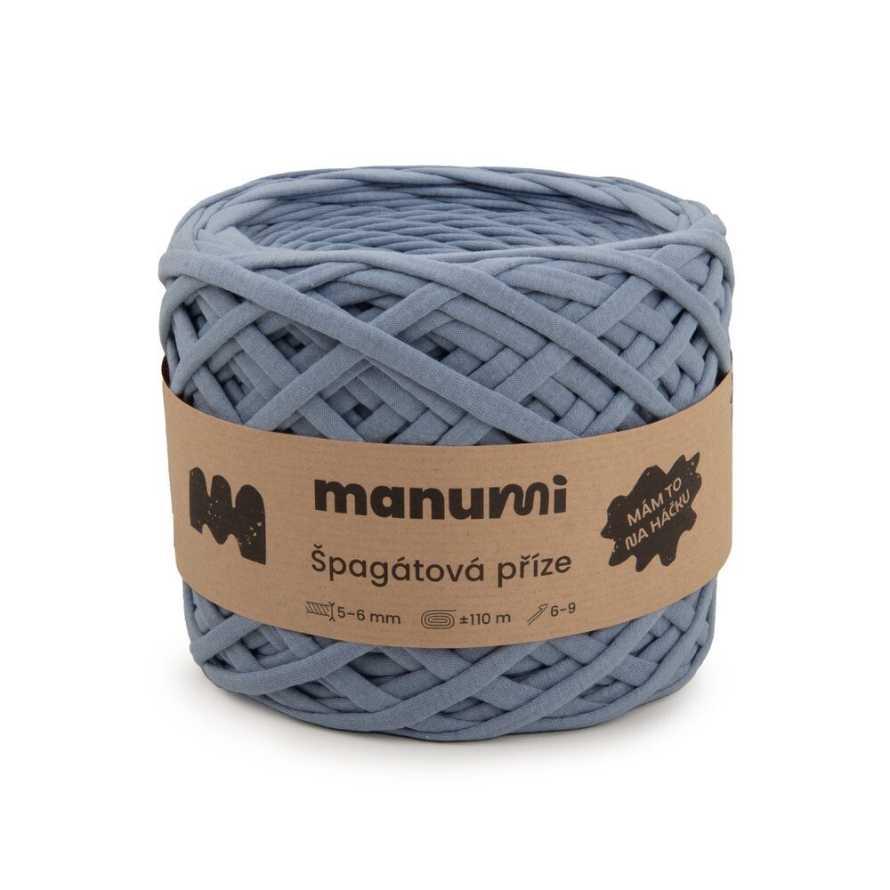 Manumi špagátová příze modrá - 1 ks