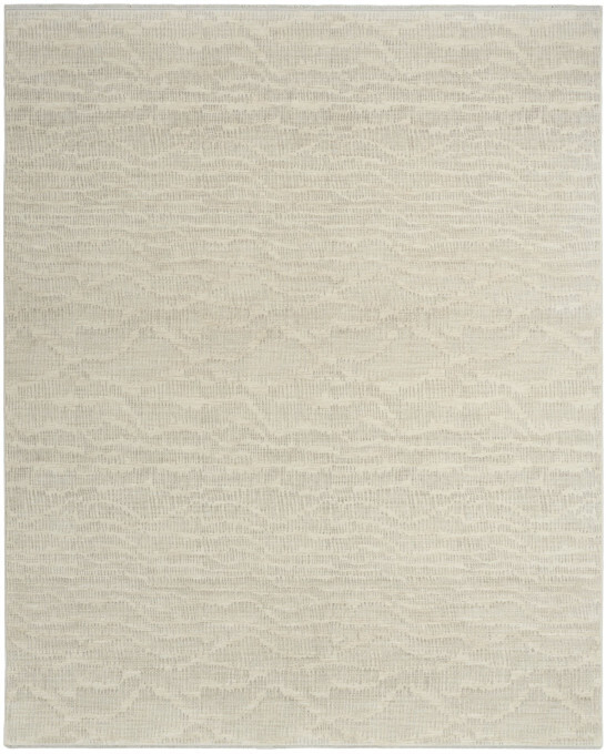 Koberec CALVIN KLEIN NOTES 1 Ivory / stříbrný