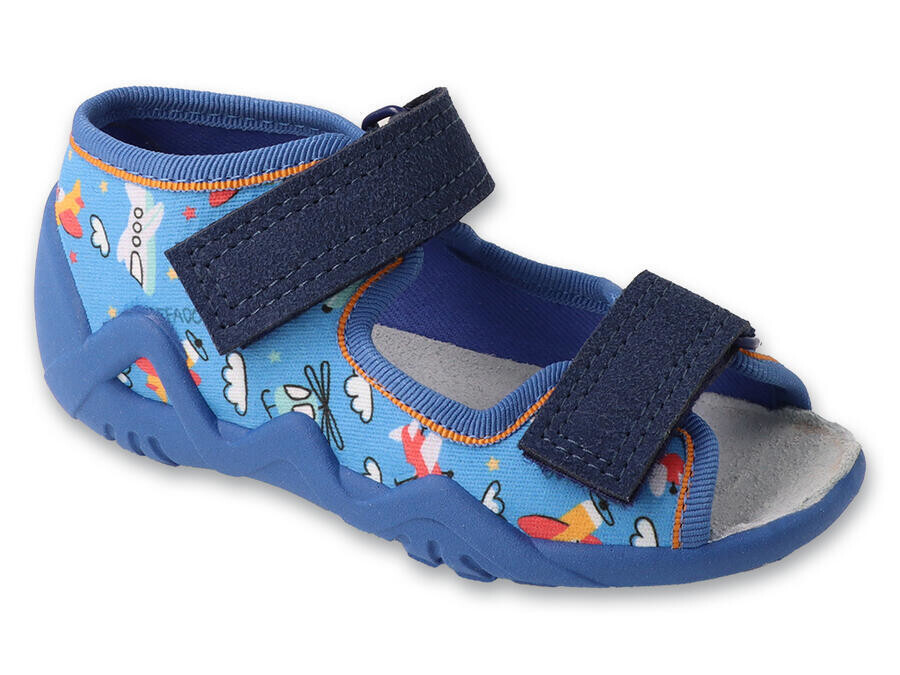 BEFADO 350P052 chlap sandálky SNAKE letadla 23 350P052_23