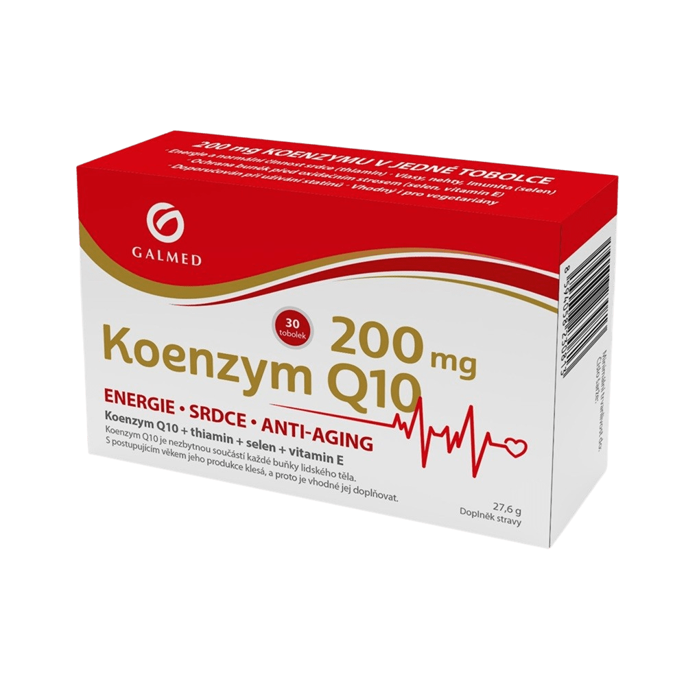 GALMED Koenzym Q10 200mg 30 tobolek