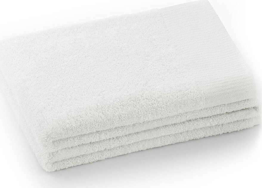 Bílý froté bavlněný ručník 30x50 cm Amari – Restilo